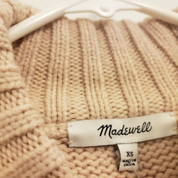 NWT Madewell Wool and Alpaca Blend Sweater - Picture 4 of 9